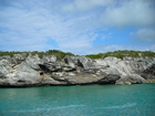 Pleistocene reef, beach, and dunes. Photo taken by Christopher Kendall